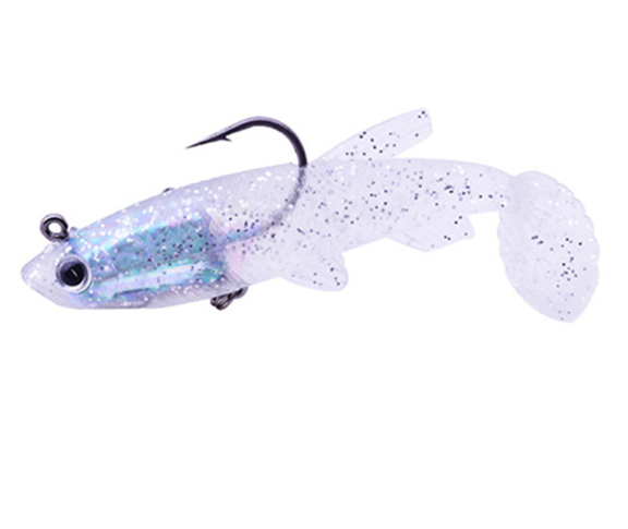 High Quality Artificial Soft Plastic Fishing Lures 8g 14cm Built-In Lead Fishing Baits