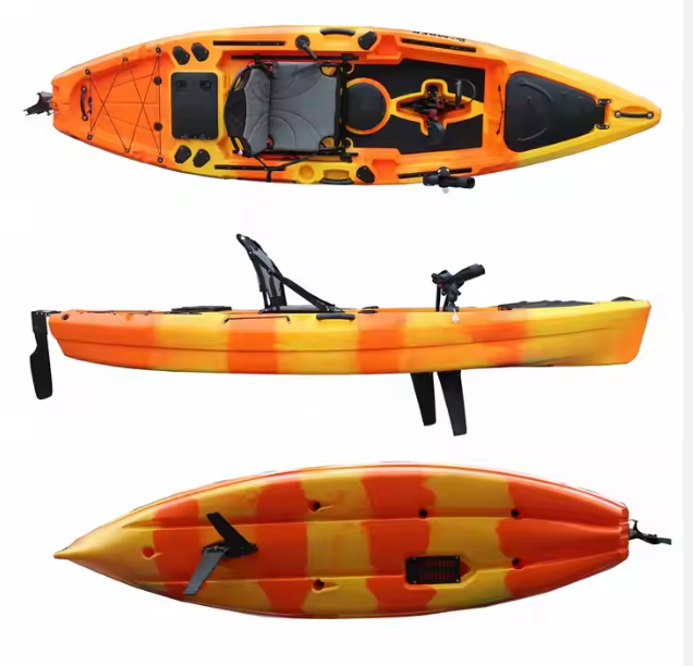 Customize OEM 11.9' Flap Pedal Kayak With Rudder Many Colors Available
