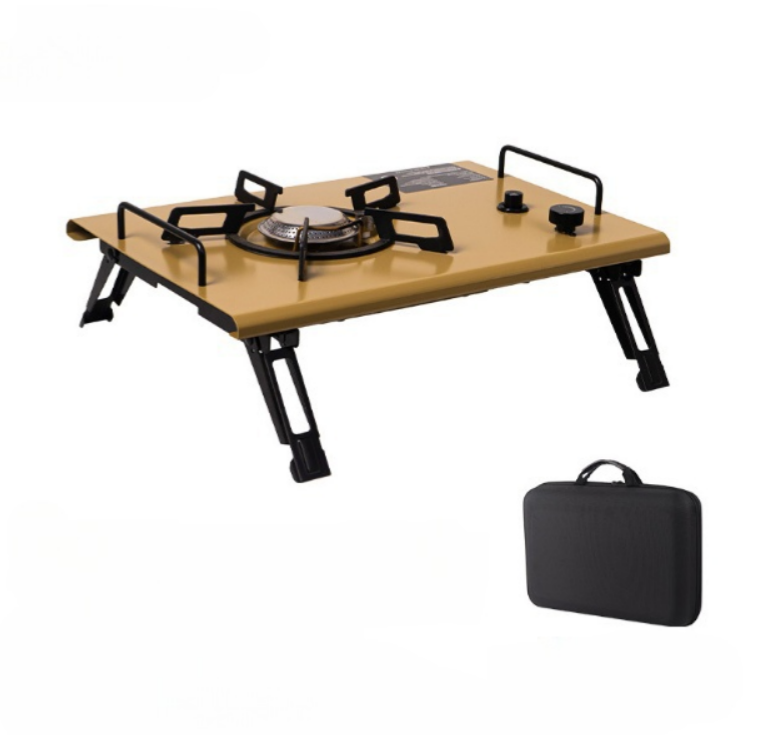 Camping Foldable 2 In 1 Multifunctional Cassette Furnace Vehicle-mounted Portable Gas Oven