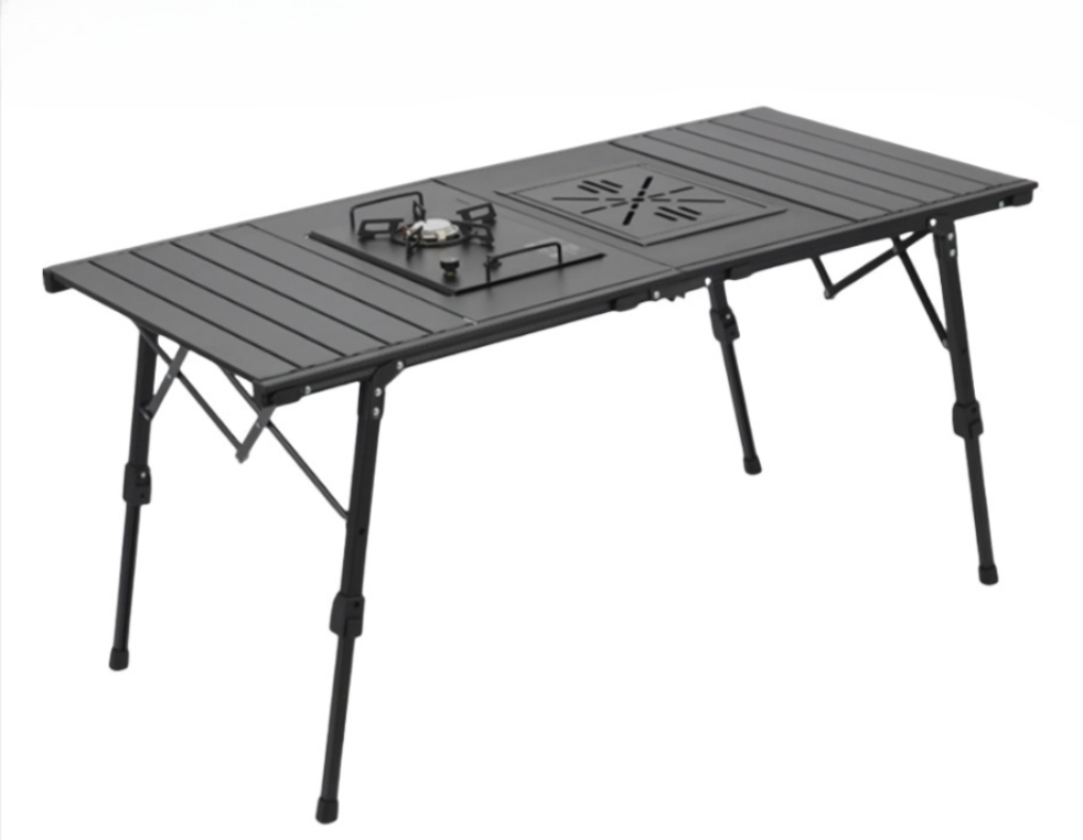 New Arrival IGT Egg Roll Folding Multifunction Camping Table