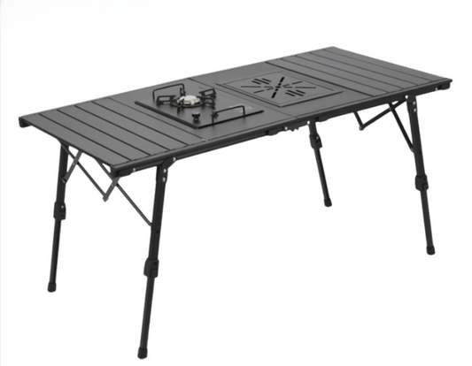 New Arrival IGT Egg Roll Folding Multifunction Camping Table