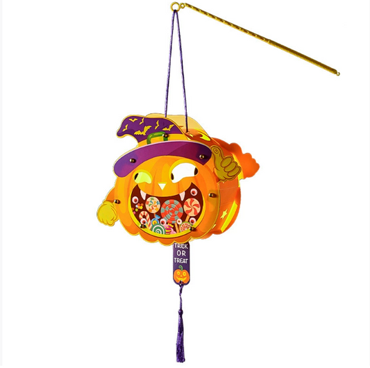 Outdoor DIY Portable Halloween Pumpkin Lantern