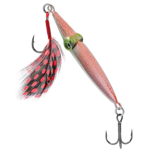 New Type Artificial Cuttlefish Jigging Baits Long Casting Seawater Fishing Lures