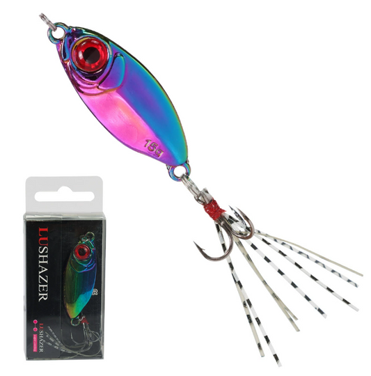 Factory Laser Artificial Jigging Lures Metal Jigging Baits For Sea Bass Fish
