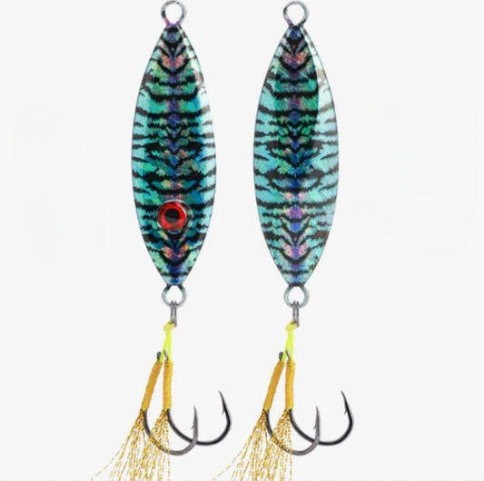 50g Seawater Fishing Jigging Lures 3D Printing Design Jig Baits