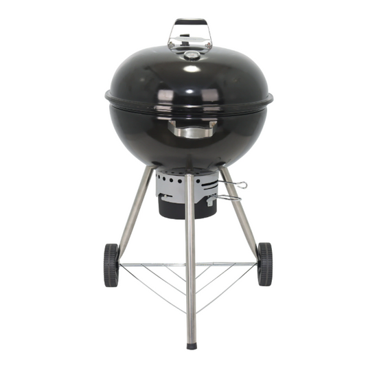 Outdoor 22 Inch Premium Kettle Charcoal BBQ Grill Round Shape Apple Barbecue Stove For Patio Backyard Camping Picnic