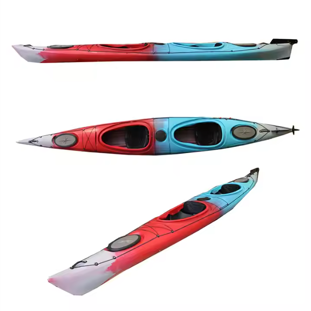 New Customized Long 5m Tandem Ocean Kayak Racing Sea Fishing Kayak Ocean Canoe