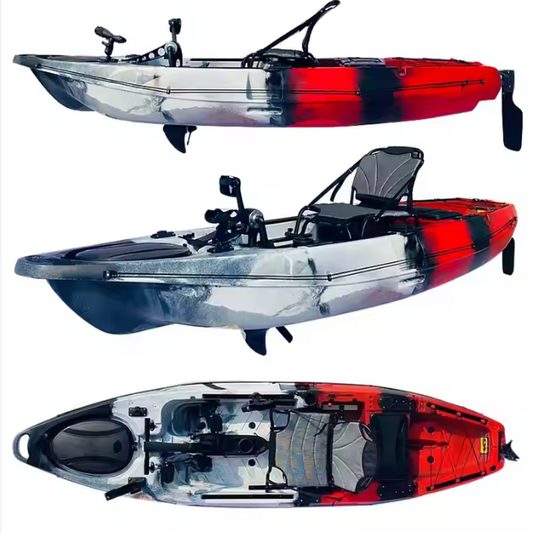 High Quality Customize Many Color Sit On Top Fishing Kayak With Flap Pedal