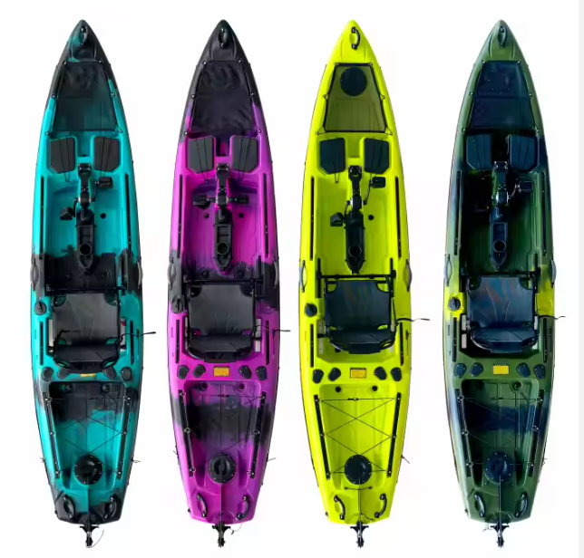 High Quality Customize Many Color Sit On Top Fishing Kayak With Flap Pedal