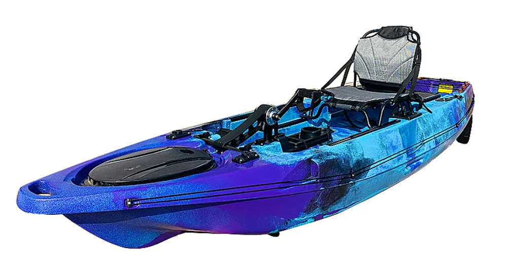 High Quality Customize Many Color Sit On Top Fishing Kayak With Flap Pedal