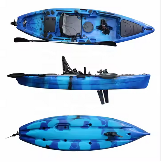 Customize OEM 11.9' Flap Pedal Kayak With Rudder Many Colors Available