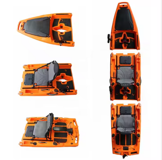 Hot Sale 14ft 2-Person Sit On Top Double Seat Fishing Kayak With Pedal Drive System