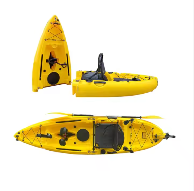 New Modular Two Section Splicing Plastic Fishing Kayak For Water