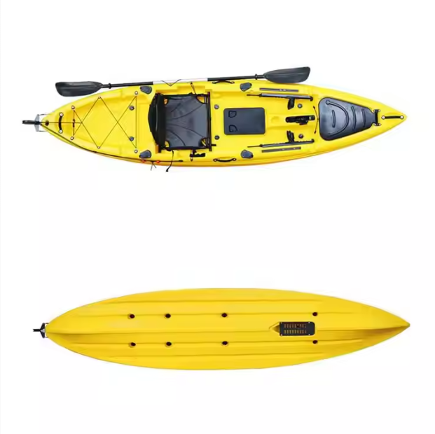 Wholesale Factory OEM 10 ft Sit -On-Top Fishing Kayak With Rudder System For Lake