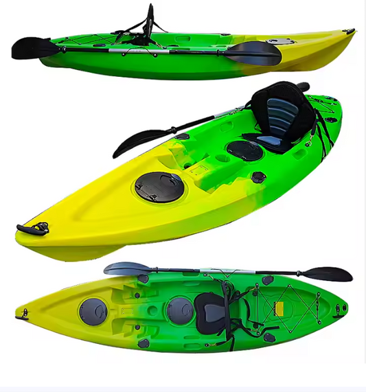 Factory Cheap Price Outdoor Single Fishing Kayak Fishing Canoe With Pedal