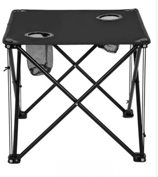 Lightweight Portable Outdoor Folding Table Fishing Table With Cup Holder